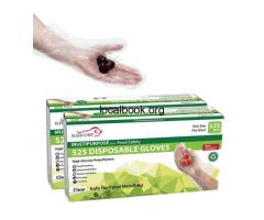 Buy Long Cuff Disposable Food Handling Gloves