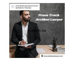 Get Legal Help from a Provo Truck Accident Lawyer