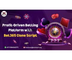 Profit-Driven Betting Platform with Bet365 Clone Script