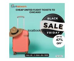 +1-844-414-9223 Black Friday : Cheap United Flight to Chicago