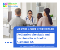 Pediatrics checkups before school help kids thrive in Gastonia NC
