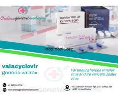 Get Valacyclovir Online | Only At OnlineGenericMedicine