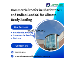 Commercial roofer in Charlotte NC and Indian Land SC