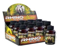 Rhino Enhancement Shots-Rhino African 12,000-12pk
