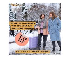 +1-888-413-6950 Fly United to Chicago This New Year Eve