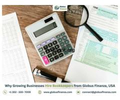 Why Growing Businesses Hire Bookkeepers from Globus Finanza, USA