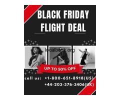 +1-800-651-8918 Cheap Flights for Black Friday 2025 – Deals You Need