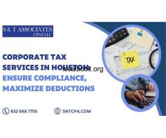 Expert Corporate Tax Services in Houston
