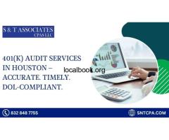 401(k) Audit Services in Houston – SNT CPA
