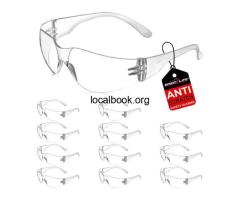 Buy Kristal Clear Lens Clear Temple Safety Glasses