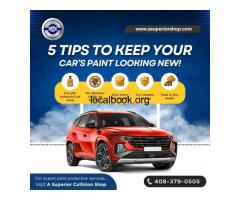 5 Tips To Keep Your Car's Paint Looking New !