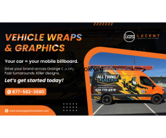 Fleet vehicle graphics Orange County