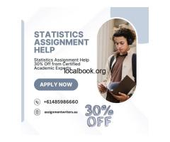 Statistics Assignment Help 30% Off from Certified Academic Experts