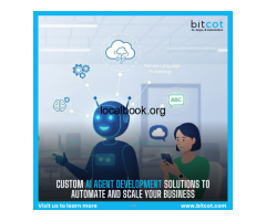 Custom AI Agent Development Solutions  to Automate and Scale