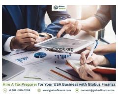 Hire A Tax Preparer for Your USA Business with Globus Finanza