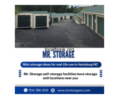Mini-storage solutions for everyday needs in Harrisburg NC
