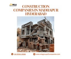 Top Construction Companies in Madhapur, Hyderabad
