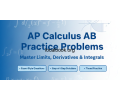 AP Calculus AB Practice Problems: Exam Prep Guide Texas City ...